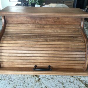 Hardwood Bread Box