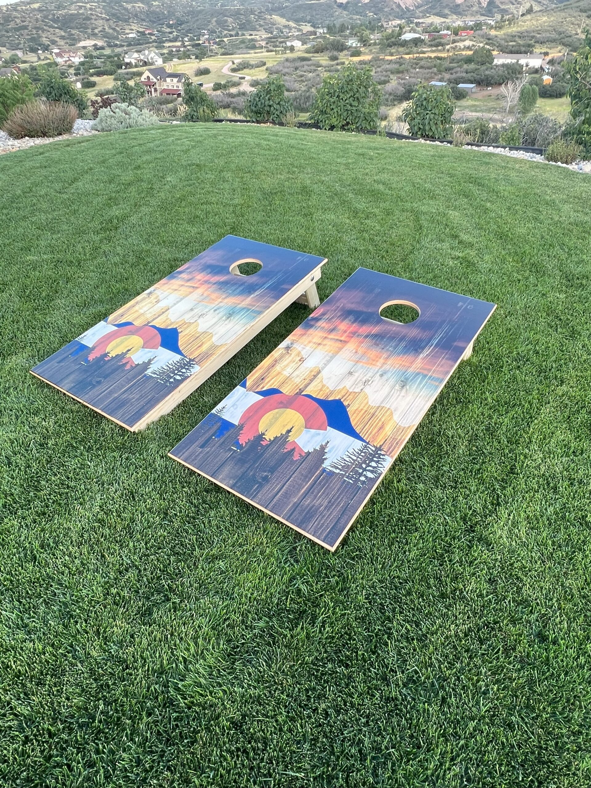 Cornhole Boards and Wraps