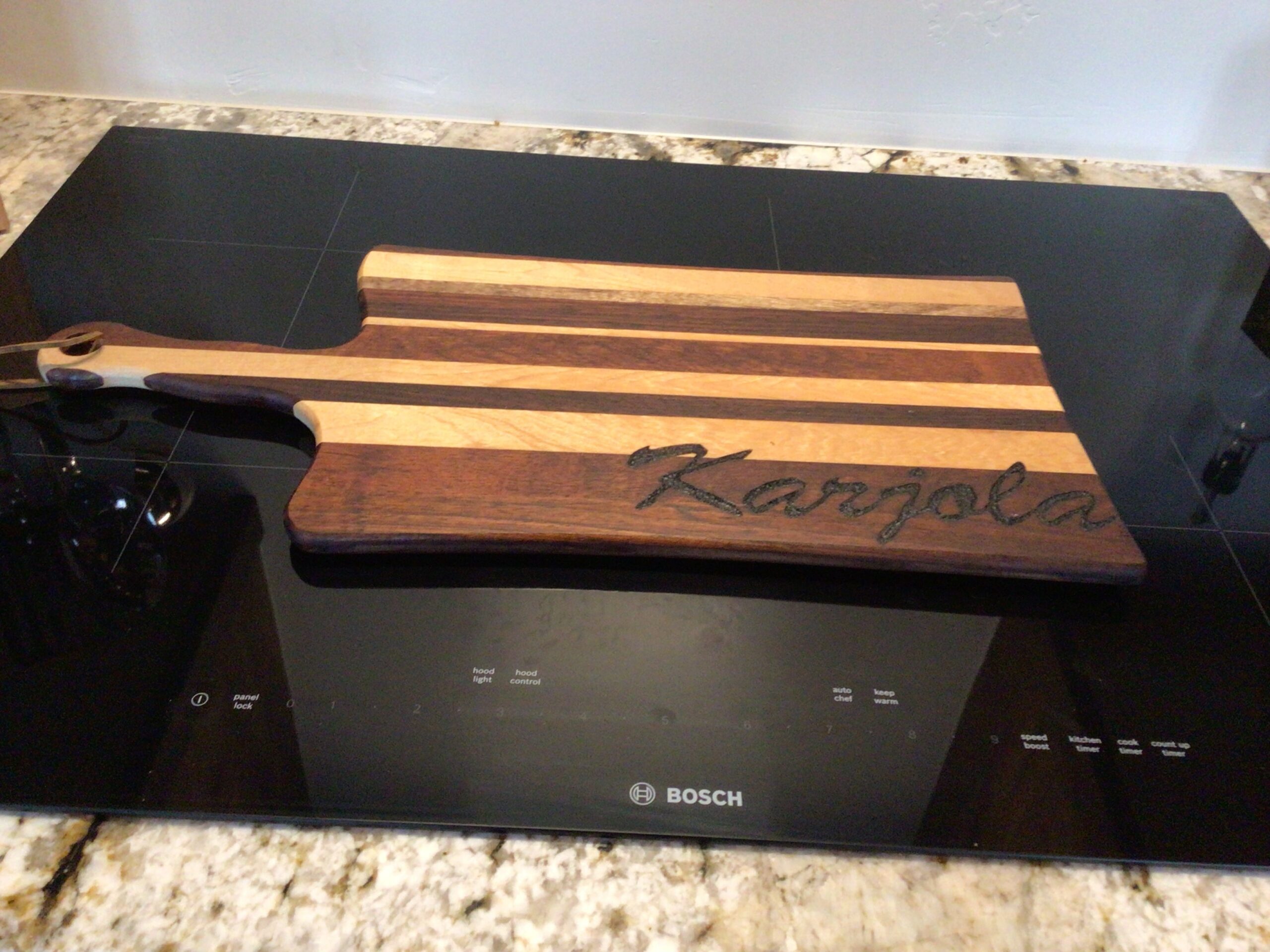 Custom Butcher Block Style Hardwood Cutting Boards